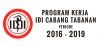 Program Kerja IDI Cabang Tabanan Periode 2016-2019